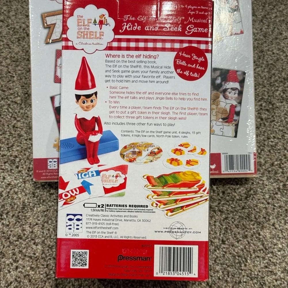 ELF on the SHELF Musical Hide & Seek Game NEW extremely rare!! Don't miss it!
